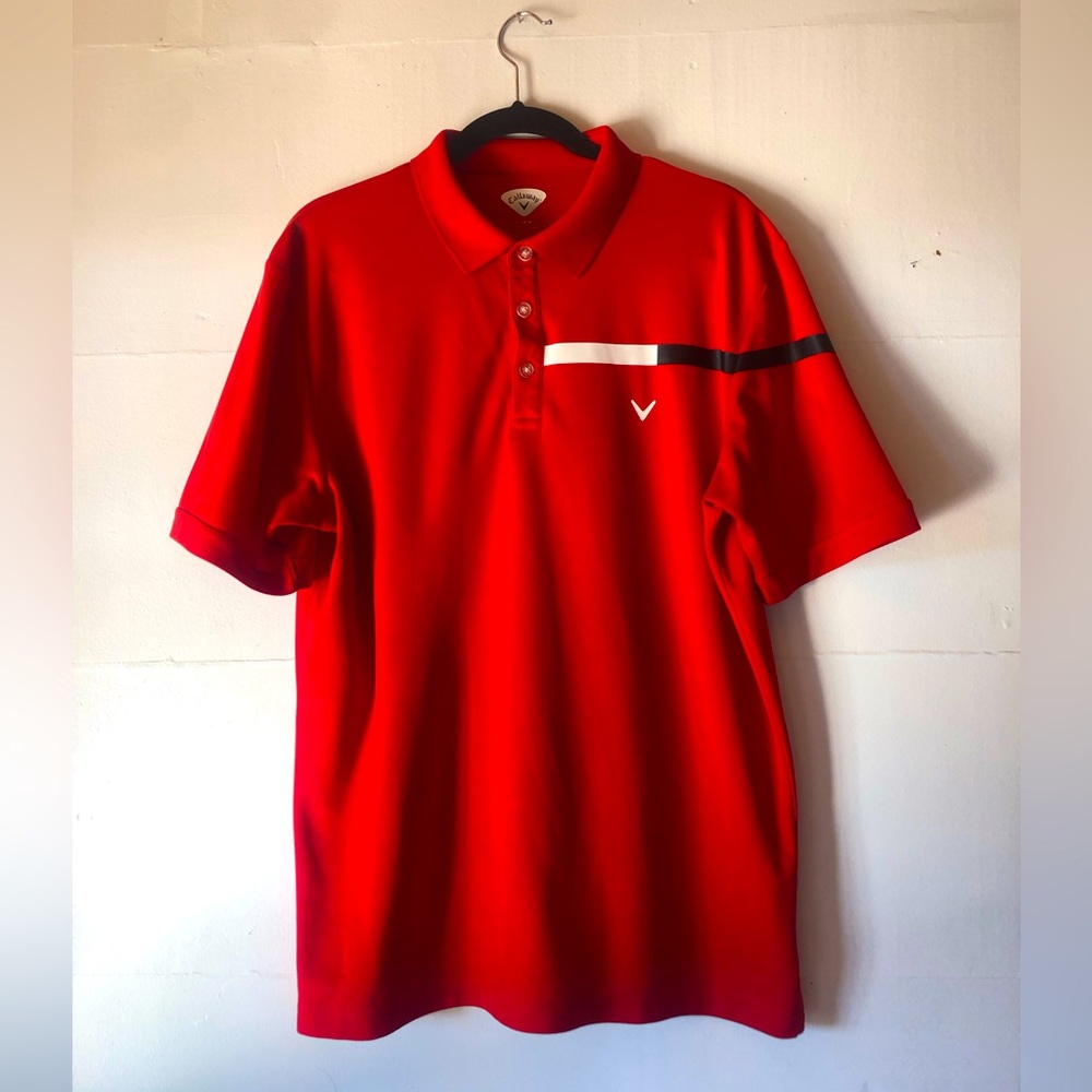 Callaway Men’s L Golf Quick Dry Shirt Classic Comfort